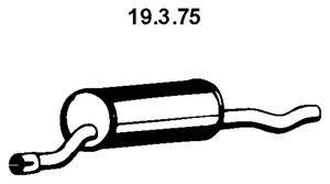 Предглушитель выхлопных газов EBERSPÄCHER 19375