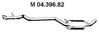 Средний глушитель выхлопных газов EBERSPÄCHER 04.396.82