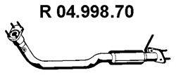 Труба выхлопного газа EBERSPÄCHER 04.998.70