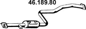 Средний глушитель выхлопных газов EBERSPÄCHER 46.189.80