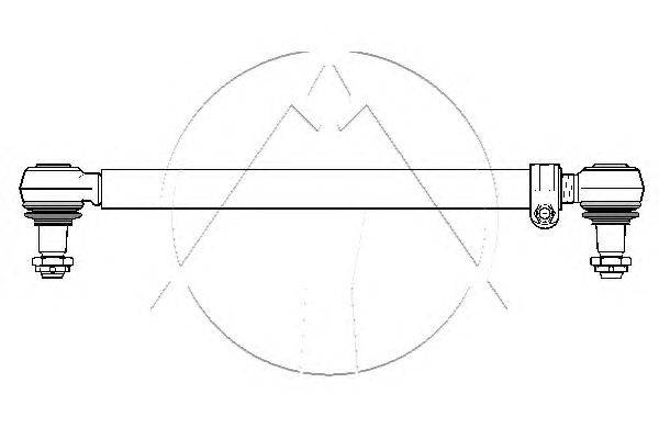 Продольная рулевая тяга SIDEM 14436