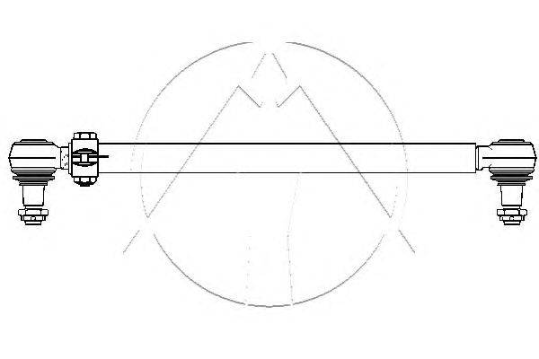 Продольная рулевая тяга SIDEM 500031