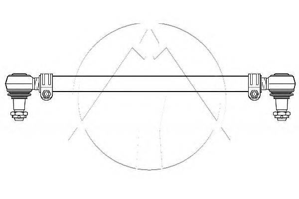 Продольная рулевая тяга SIDEM 501435