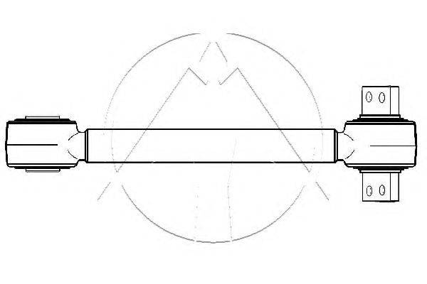 Рычаг независимой подвески колеса, подвеска колеса SIDEM 68445