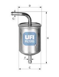 Топливный фильтр UFI 3153000