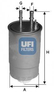 Топливный фильтр UFI 24.ONE.0B