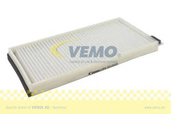 Фильтр, воздух во внутренном пространстве VEMO V64300003