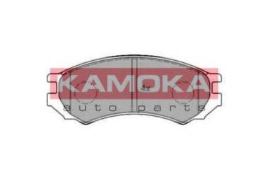 Комплект тормозных колодок, дисковый тормоз KAMOKA 1011334