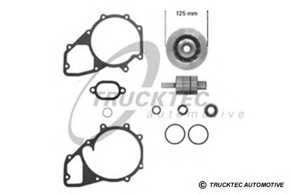 Ремкомплект, водяной насос TRUCKTEC AUTOMOTIVE 01.43.236