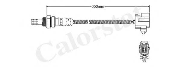 Лямбда-зонд CALORSTAT by Vernet LS140345