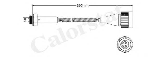 Лямбда-зонд CALORSTAT by Vernet LS140714