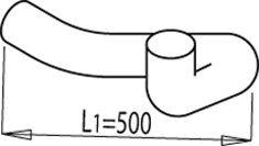 Труба выхлопного газа ZARA 9681
