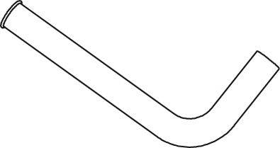 Труба выхлопного газа DINEX 47711