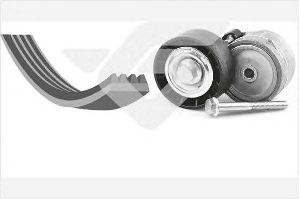 Поликлиновой ременный комплект HUTCHINSON KHV 55