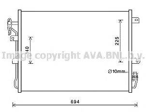 Конденсатор, кондиционер AVA QUALITY COOLING AU5215