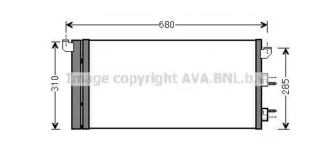 Конденсатор, кондиционер AVA QUALITY COOLING FT5293