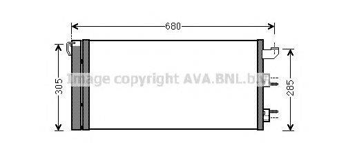 Конденсатор, кондиционер AVA QUALITY COOLING FT5406