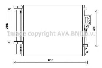Конденсатор, кондиционер AVA QUALITY COOLING HY5310