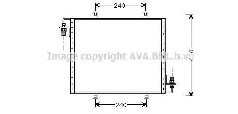 Конденсатор, кондиционер AVA QUALITY COOLING RT5175