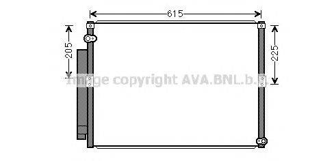 Конденсатор, кондиционер AVA QUALITY COOLING TO5640