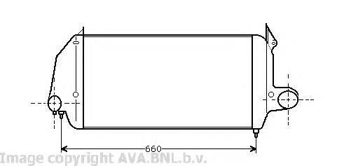 Интеркулер AVA QUALITY COOLING VW4026