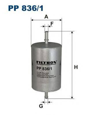 Топливный фильтр FILTRON PP836/1