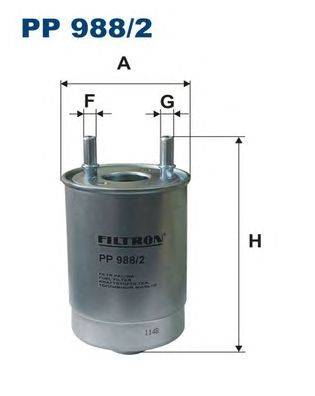 Топливный фильтр FILTRON PP9882