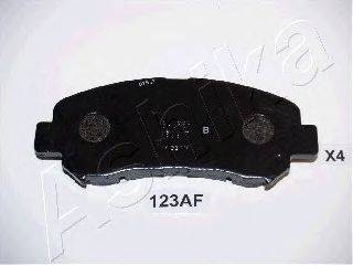 Комплект тормозных колодок, дисковый тормоз ASHIKA 5001123