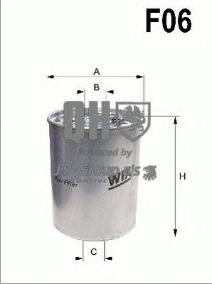 Топливный фильтр JP GROUP WF8020