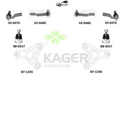 Подвеска колеса KAGER 800338