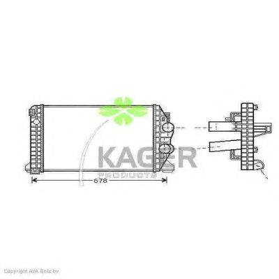 Интеркулер KAGER 313925