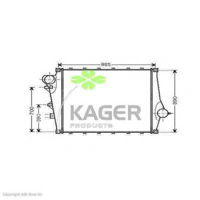 Интеркулер KAGER 313984