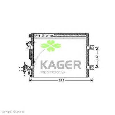 Конденсатор, кондиционер KAGER 94-6244