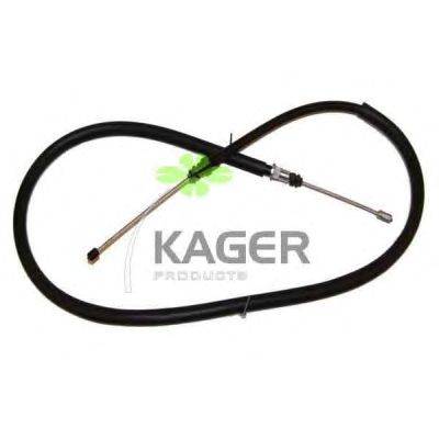 Трос, стояночная тормозная система KAGER 190448