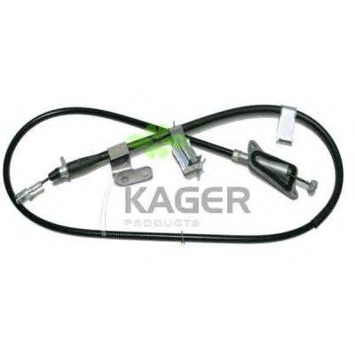 Трос, стояночная тормозная система KAGER 19-6357
