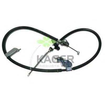 Трос, стояночная тормозная система KAGER 19-6537