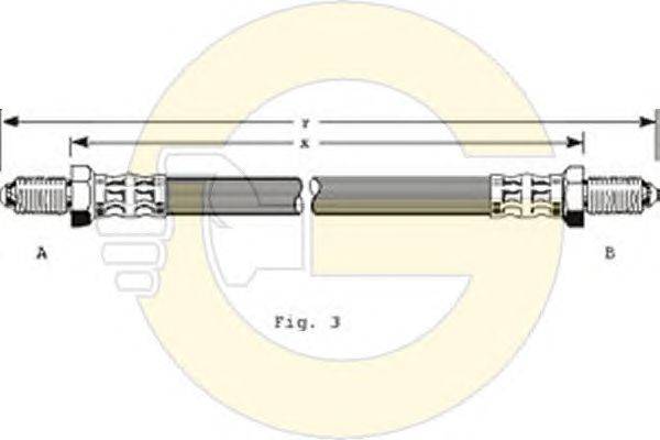 Тормозной шланг GIRLING 9003210