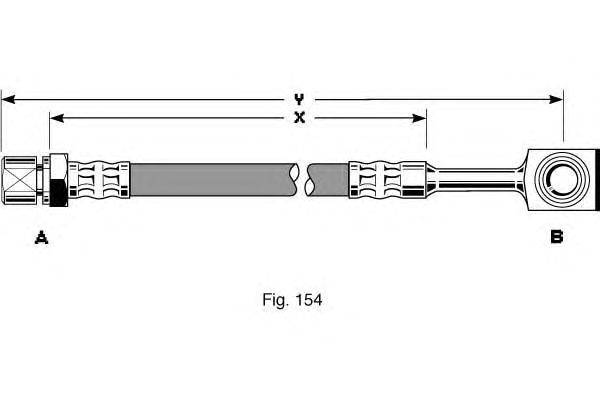Тормозной шланг GIRLING 9004288