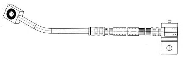 Тормозной шланг KAWE 513295