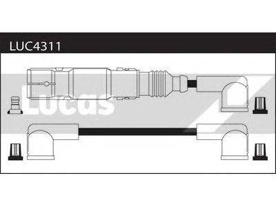 Комплект проводов зажигания LUCAS ELECTRICAL LUC4311