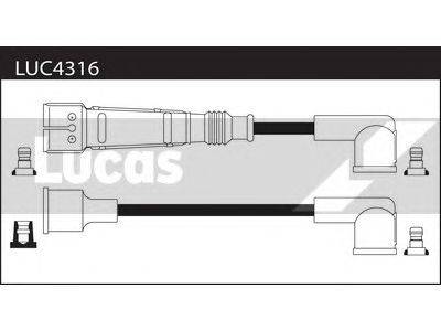 Комплект проводов зажигания BOUGICORD 7158