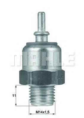 Термовыключатель, вентилятор радиатора MAHLE ORIGINAL TSW3