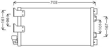 Конденсатор, кондиционер J. DEUS 702M18