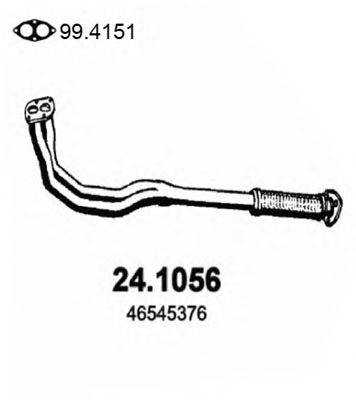 Труба выхлопного газа ASSO 241056