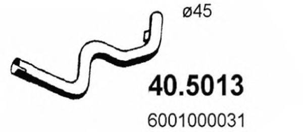 Труба выхлопного газа ASSO 40.5013