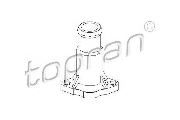 Фланец охлаждающей жидкости TOPRAN 107638