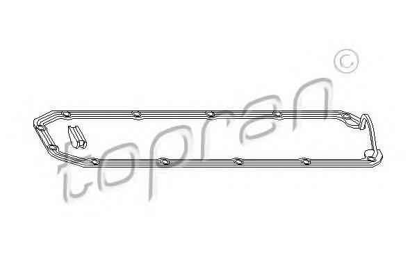 Комплект прокладок, крышка головки цилиндра TOPRAN 100659