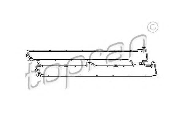 Прокладка, крышка головки цилиндра TOPRAN 201131