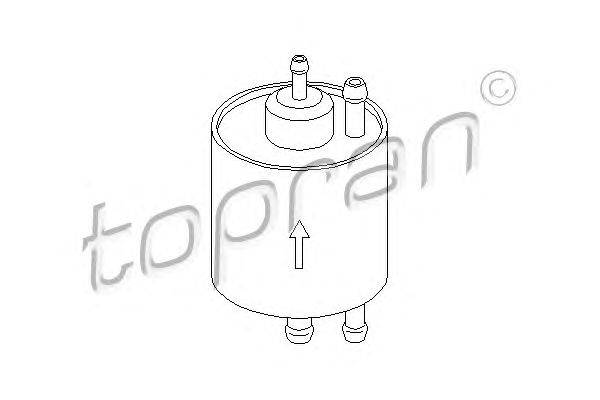 Топливный фильтр TOPRAN 401034
