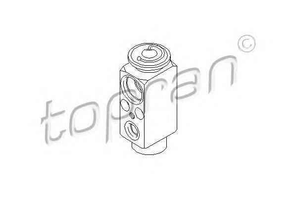 Расширительный клапан, кондиционер TOPRAN 501544